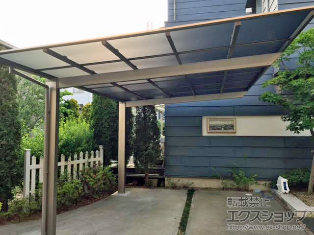 千葉県千葉市ののカーポート ソリッドポート 積雪〜20cm対応 施工例