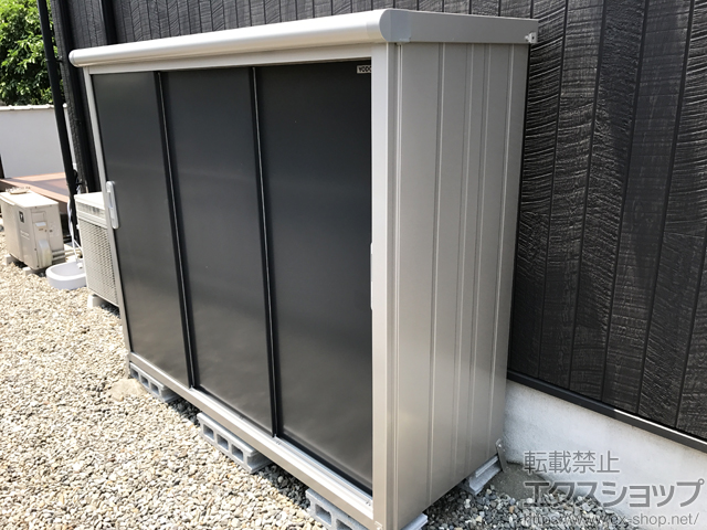 大分県大分市のの物置・屋外倉庫 エスモ 一般型 ESE-1806E SM 施工例