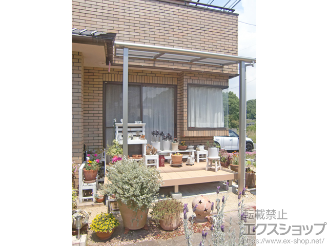 岡山県笠岡市ののウッドデッキ リウッドデッキ 200 施工例