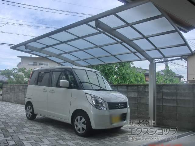 岐阜県揖斐郡池田町ののカーポート レイナポートグラン　積雪〜20cm対応 施工例