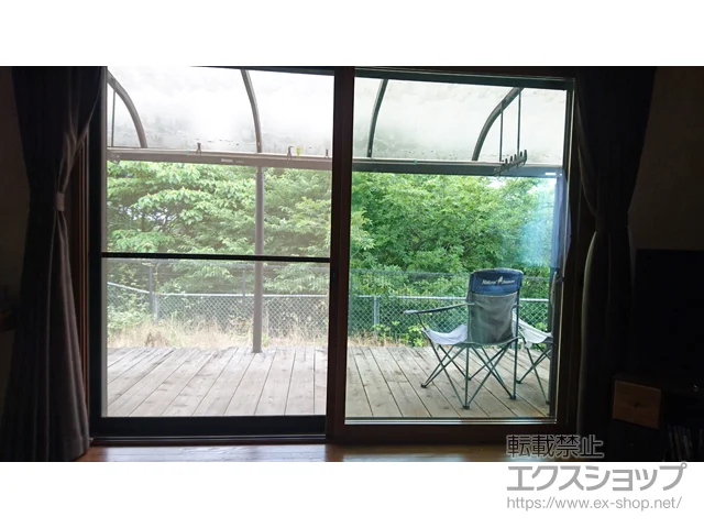 三重県亀山市のの内窓(二重窓・二重サッシ) インプラス ダストバリア仕様 引違い窓 2枚建 アルミレール枠仕様 施工例