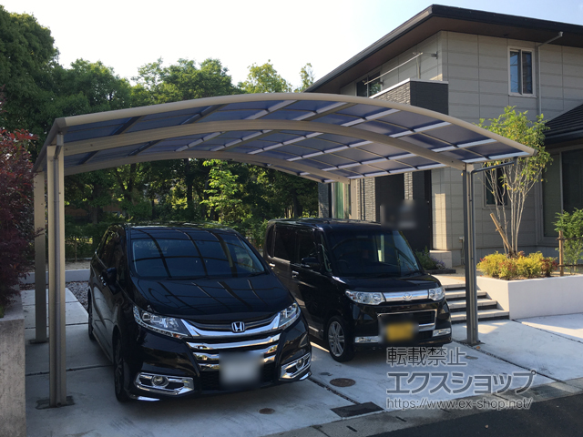 大分県大分市ののカーポート レイナツインポートグラン　積雪〜20cm対応 施工例