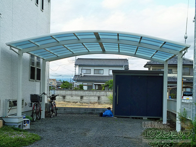 群馬県太田市ののカーポート レイナツインポートグラン　積雪〜20cm対応 施工例