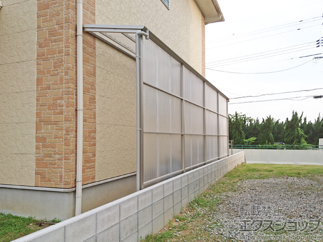 岡山県岡山市ののストックヤード ストックヤードII オープンタイプ 積雪〜20cm対応 施工例