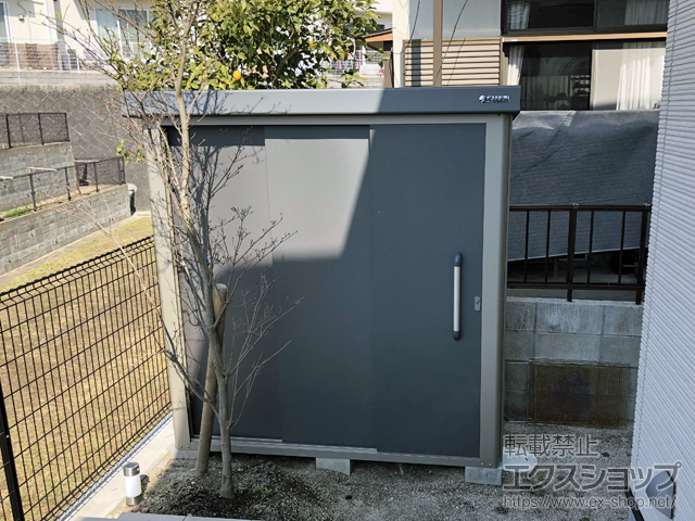 福岡県福岡市のの物置・屋外倉庫 エスケーエイト SK8-50 一般型 1800×800×1940 SK8-50 施工例