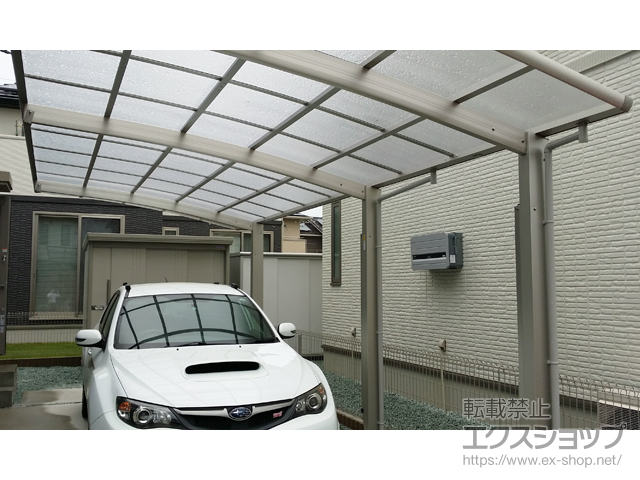 宮城県仙台市ののカーポート レイナポートグラン 延長　積雪〜20cm対応 施工例