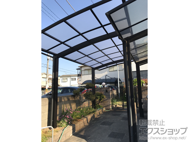 大阪府堺市ののカーポート プレシオスポート 積雪〜20cm対応 施工例