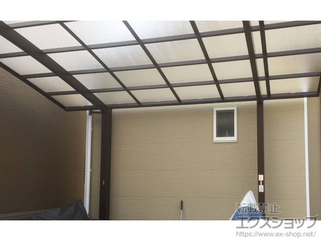 京都府京都市ののカーポート カムフィエース 積雪〜20cm対応 施工例