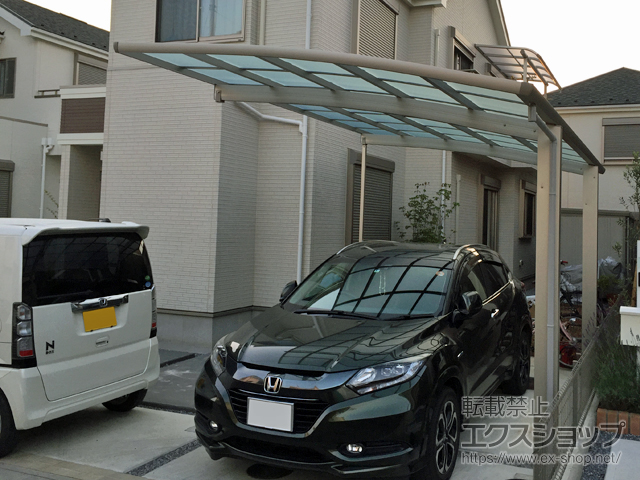 埼玉県越谷市ののカーポート レイナポートグラン　積雪〜20cm対応 施工例