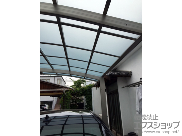 岡山県岡山市ののカーポート レイナポートグラン　積雪〜20cm対応 施工例