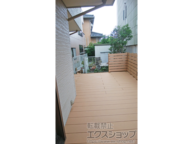 神奈川県川崎市ののウッドデッキ リウッドデッキ 200 施工例