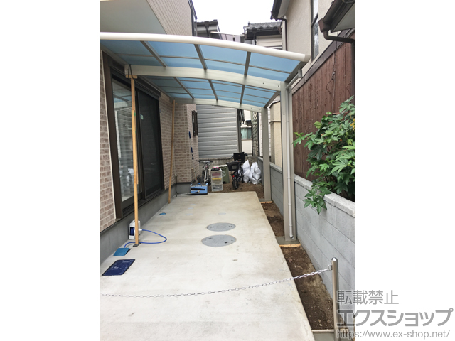 千葉県松戸市ののカーポート レイナポートグラン　積雪〜20cm対応 施工例