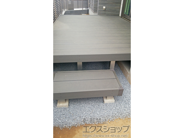 千葉県千葉市ののウッドデッキ リウッドデッキ 200 施工例