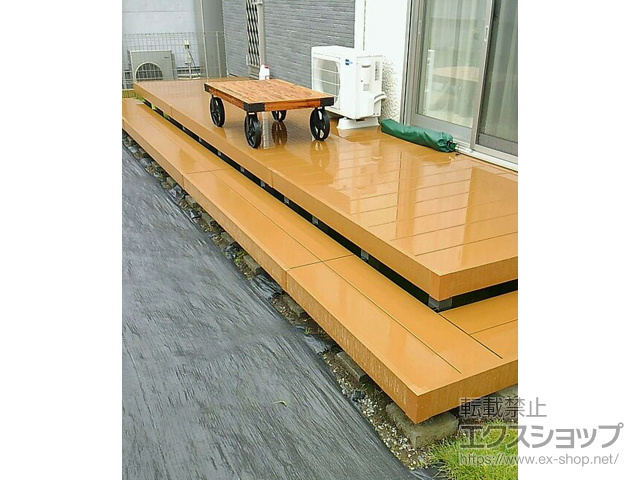 栃木県宇都宮市ののウッドデッキ リウッドデッキ 200 施工例