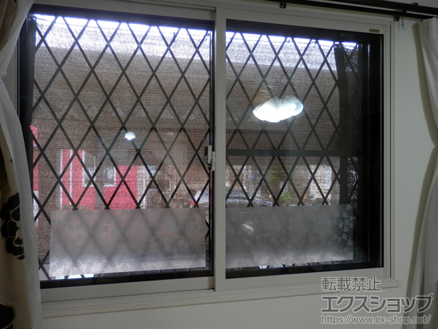 神奈川県藤沢市のの二重窓（内窓） インプラス ダストバリア仕様 引違い窓 2枚建 施工例