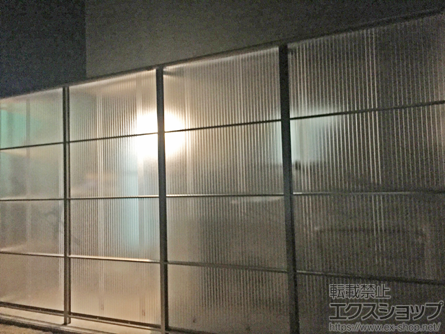 島根県松江市ののストックヤード ストックヤードII 片側ドア付きタイプ 積雪〜20ｃｍ対応 施工例