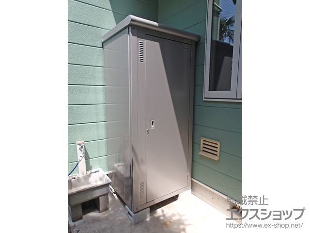 東京都町田市のの物置・屋外倉庫 エスモ 一般型 (ESE-0807B-SS) 施工例
