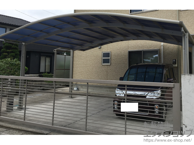 埼玉県熊谷市ののカーポート レイナツインポートグラン　積雪〜20cm対応 施工例