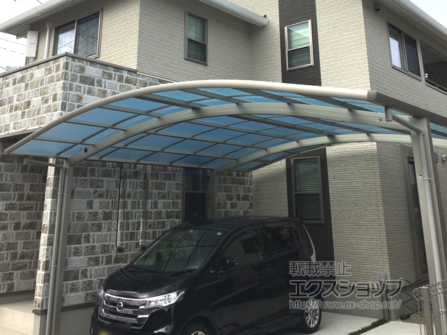 福岡県福岡市ののカーポート レイナツインポートグラン　積雪〜20cm対応 施工例