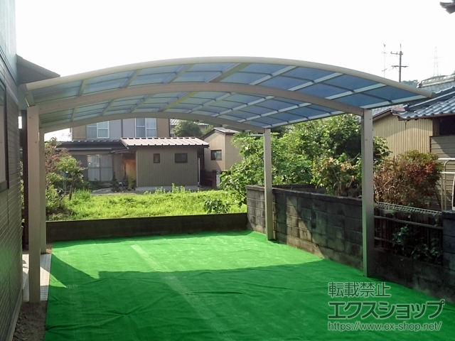 岐阜県関市ののカーポート レイナツインポートグラン　積雪〜20cm対応 施工例