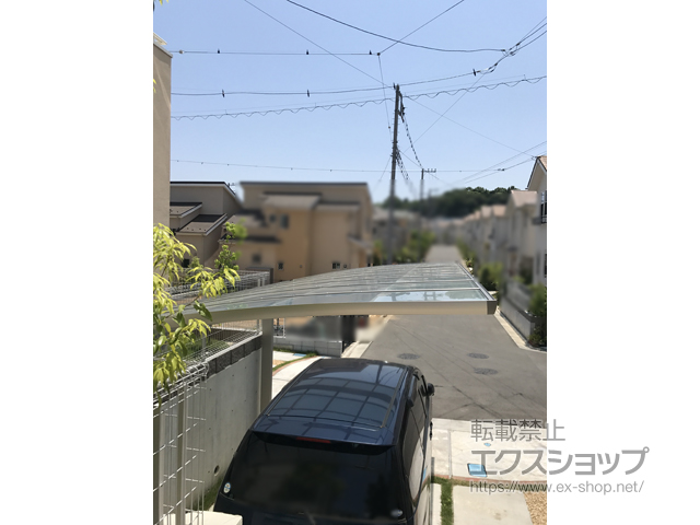 神奈川県厚木市ののカーポート レイナポートグラン　積雪〜20cm対応 施工例