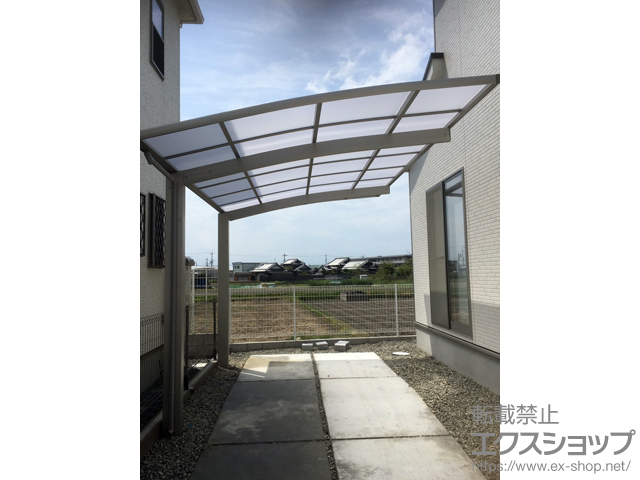 大阪府泉南市ののカーポート プレシオスポート 積雪〜20cm対応 施工例