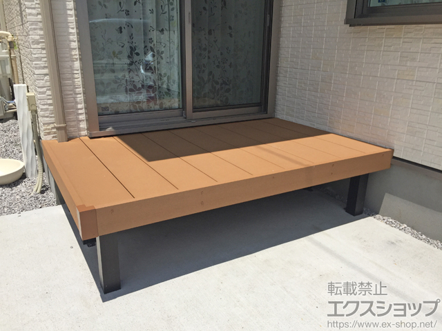 神奈川県横浜市ののウッドデッキ マージウッドデッキ 施工例