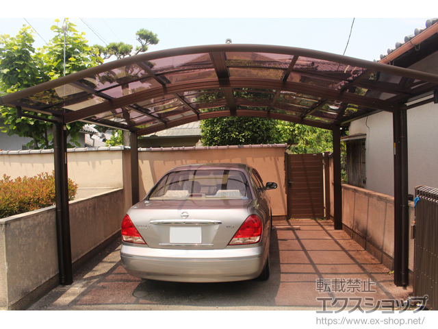 大阪府大阪狭山市ののカーポート レイナツインポートグラン　積雪〜20cm対応 施工例