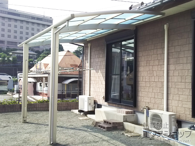 熊本県合志市ののカーポート レイナポートグラン　積雪〜20cm対応 施工例