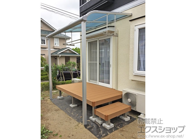 宮城県仙台市ののウッドデッキ リウッドデッキ 200 施工例