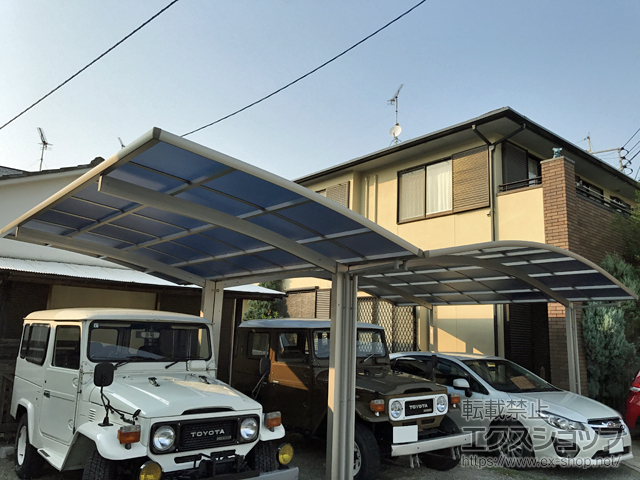 福岡県春日市ののカーポート レイナポートグラン　積雪〜20cm対応 施工例