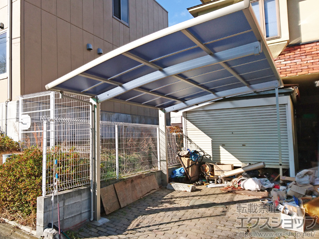 神奈川県川崎市ののカーポート レイナポートグラン　積雪〜20cm対応 施工例