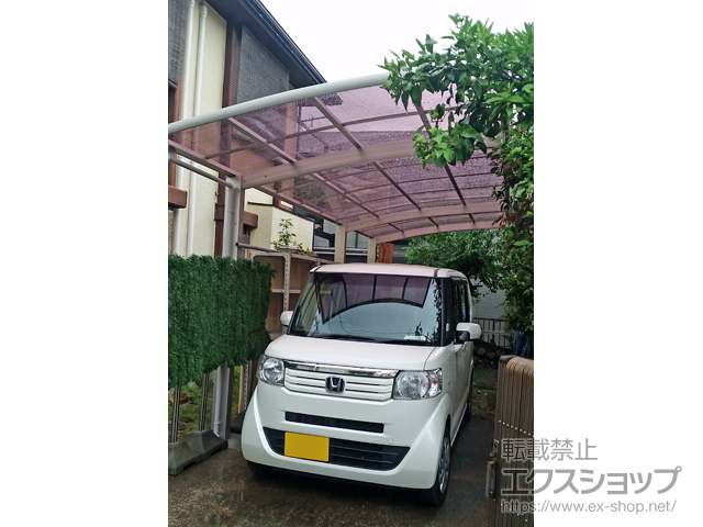 神奈川県横浜市ののカーポート レイナポートグラン 延長　積雪〜20cm対応 施工例