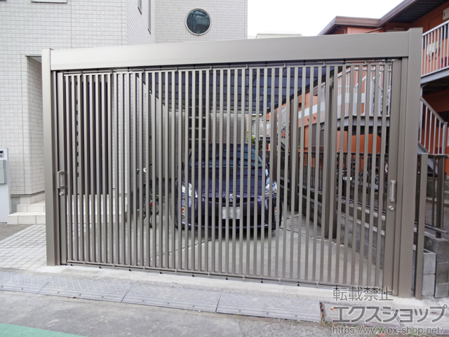 埼玉県さいたま市ののカーゲート ライアーレ 1型 手動タイプ 3922 施工例