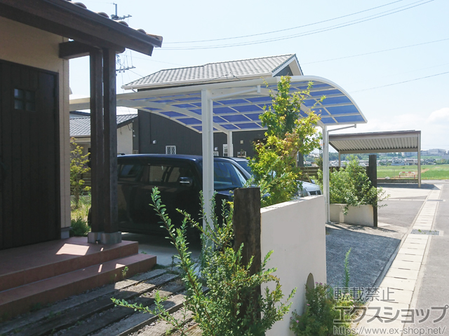 熊本県熊本市ののカーポート レイナツインポートグラン　積雪〜20cm対応 施工例