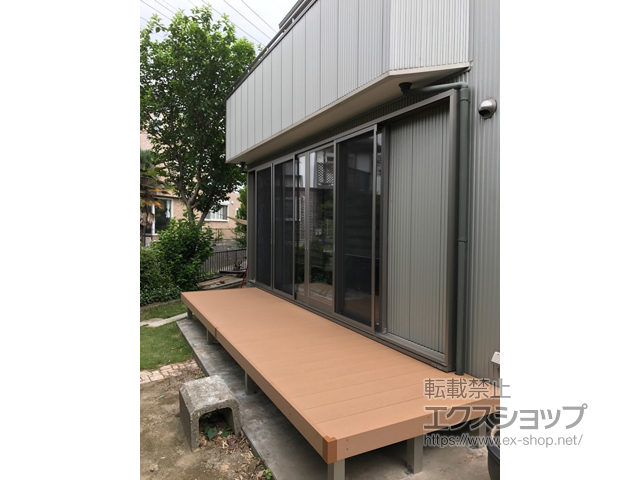 神奈川県綾瀬市ののウッドデッキ リウッドデッキ 200 施工例