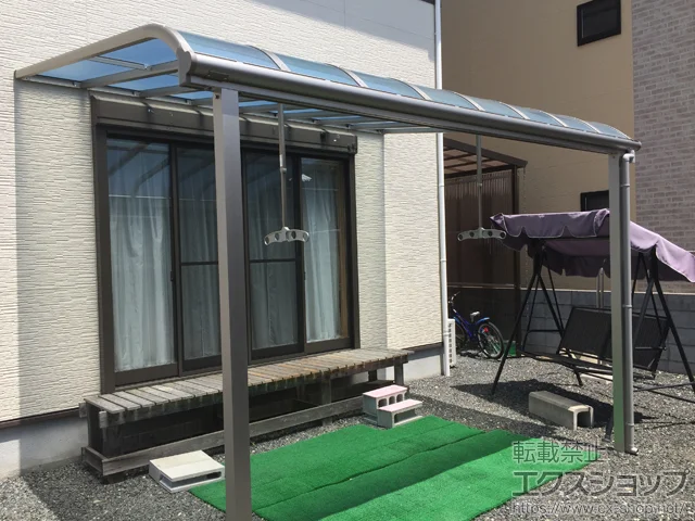 兵庫県赤穂郡上郡町のYKKAPテラス屋根施工例(ヴェクターテラス R型