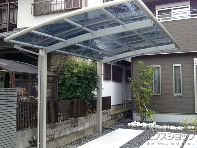 岐阜県岐阜市ののカーポート レイナポートグラン　積雪〜20cm対応 施工例