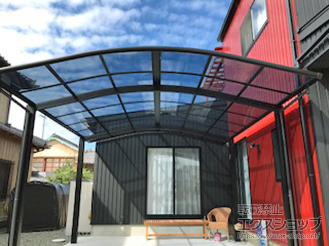 香川県観音寺市ののカーポート レイナツインポートグラン　積雪〜20cm対応 施工例