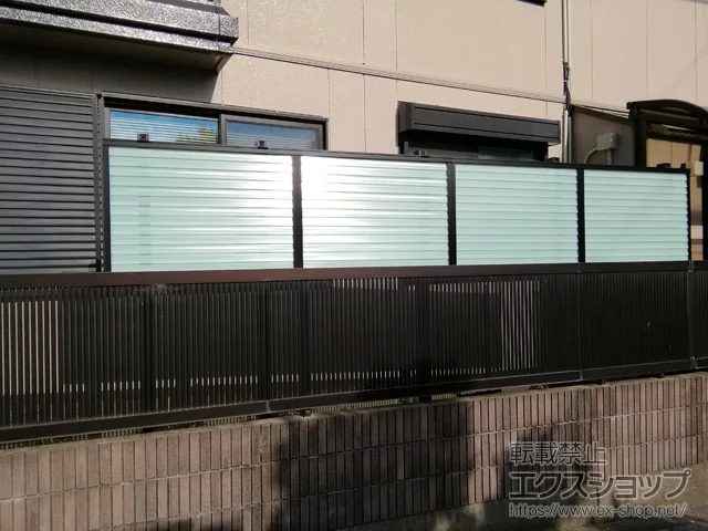 �É����֓c�s��LIXIL ���N�V��(TOEX)�̃t�F���X�E��E�� �v���X�^�t�F���X8S�^ ���i�x�� �{�H��