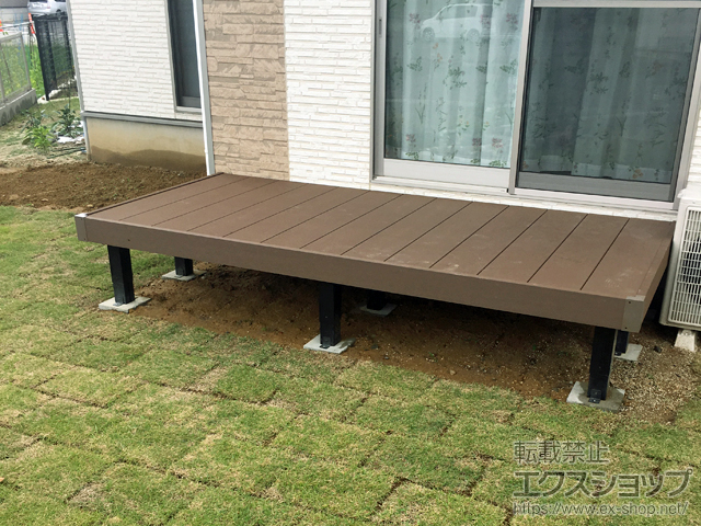 長野県長野市ののウッドデッキ リウッドデッキ 200 施工例