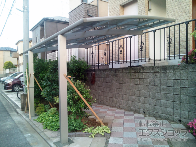 千葉県千葉市ののカーポート プレシオスポート 積雪〜20cm対応 施工例