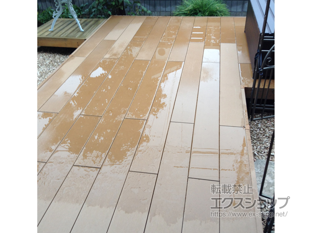 千葉県柏市ののウッドデッキ リウッドデッキ 200 施工例