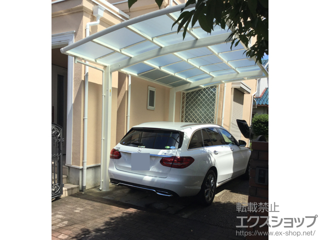 大阪府茨木市ののカーポート レイナポートグラン　積雪〜20cm対応 施工例