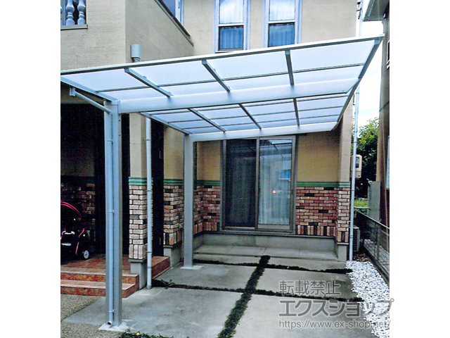 愛知県西春日井郡豊山町ののカーポート ソリッドポート 積雪〜20cm対応 施工例