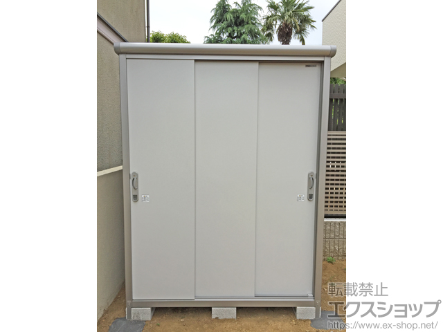 千葉県船橋市のの物置・屋外倉庫 エスモ 一般型 1497×900×1959 ESE-1509A-PW 施工例