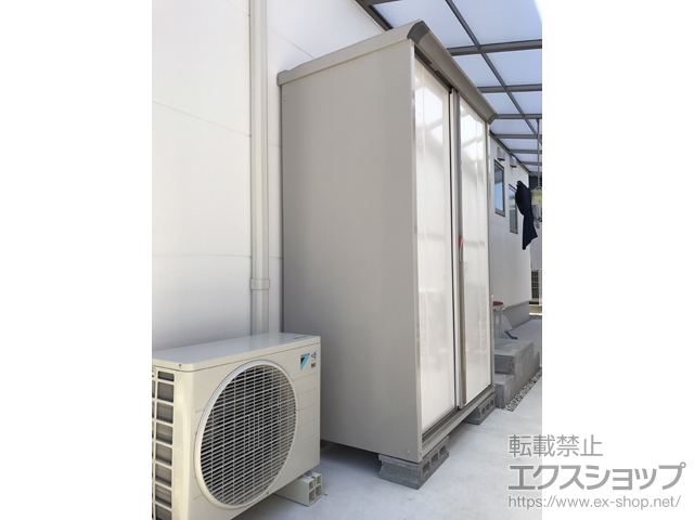 静岡県浜松市のの物置・屋外倉庫 グランプレステージジャンプ 一般型 (GP-137A-T-SW ) 施工例