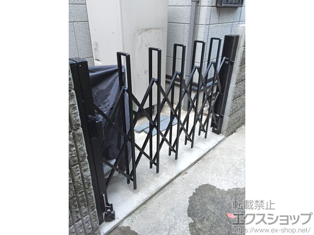 東京都練馬区ののカーゲート トリップゲート RA型 ノンレール 片開き 18S 施工例