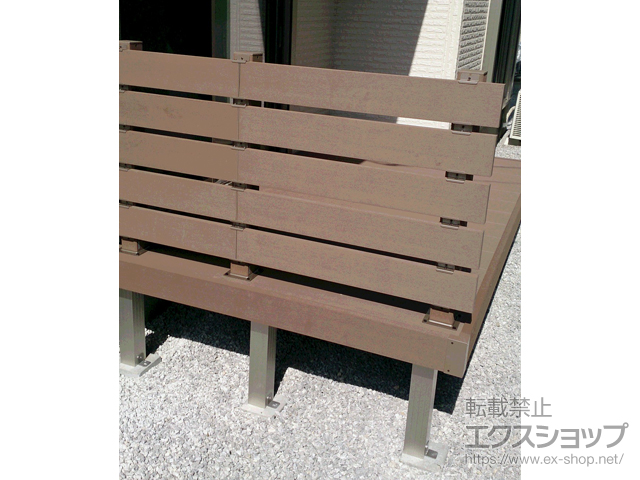 東京都日野市ののウッドデッキ マージウッドデッキ 施工例