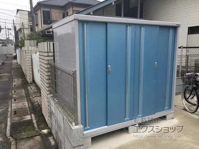 埼玉県さいたま市のの物置・屋外倉庫 シンプリー 一般型 1940×905×1603 MJX-199D-P-AB 施工例